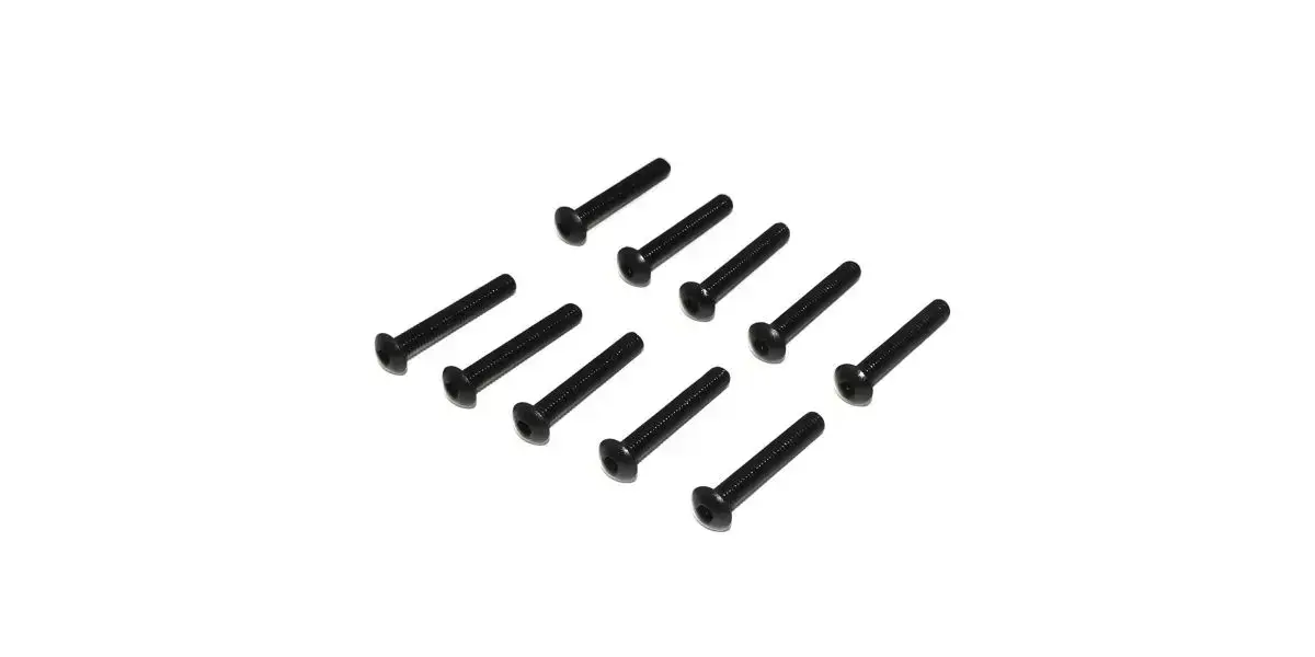 Kyosho Hex Button Head Screws M3x20mm (10) — view 1