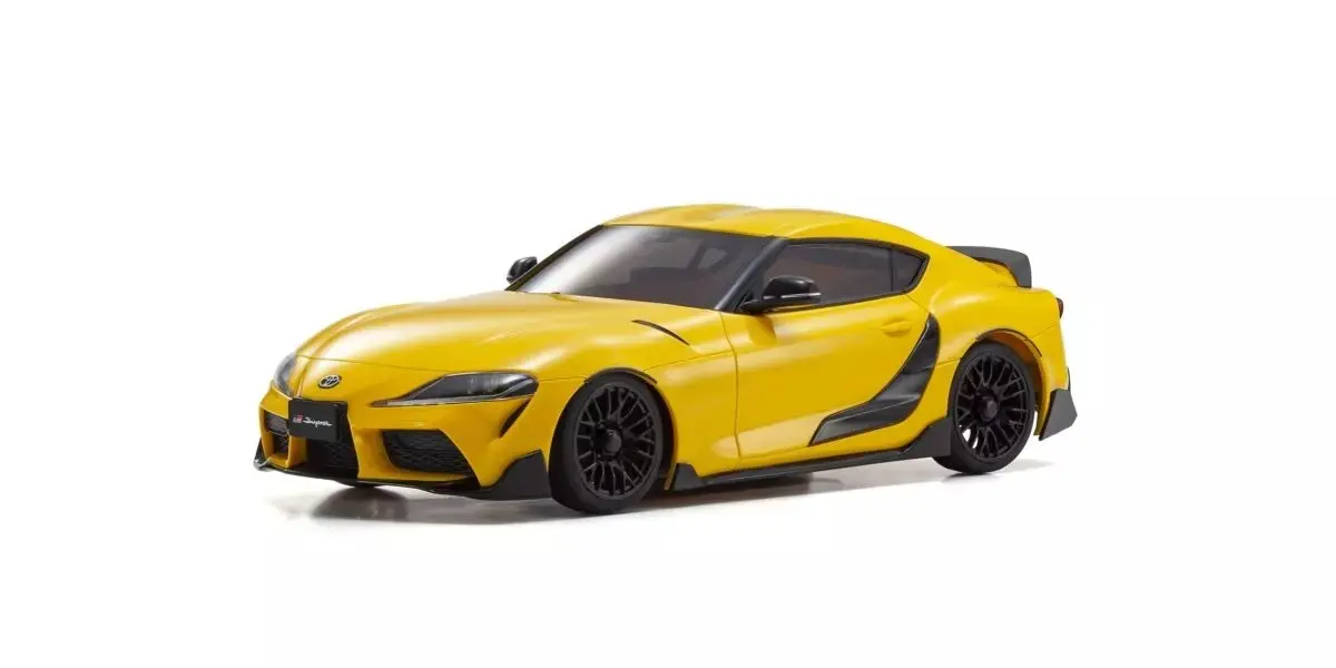 Kyosho Mini-Z Mr04 RWD Toyota Gr Supra TRD Aero Light Yellow (N-Mm2) — view 2