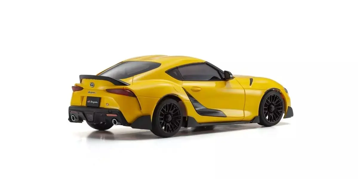 Kyosho Mini-Z Mr04 RWD Toyota Gr Supra TRD Aero Light Yellow (N-Mm2) — view 3