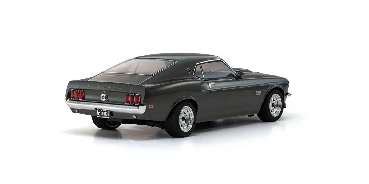 Kyosho Fazer Fz02 (L) Ford Mustang Boss 429 Black 1969 1:10 Full Set — view 3