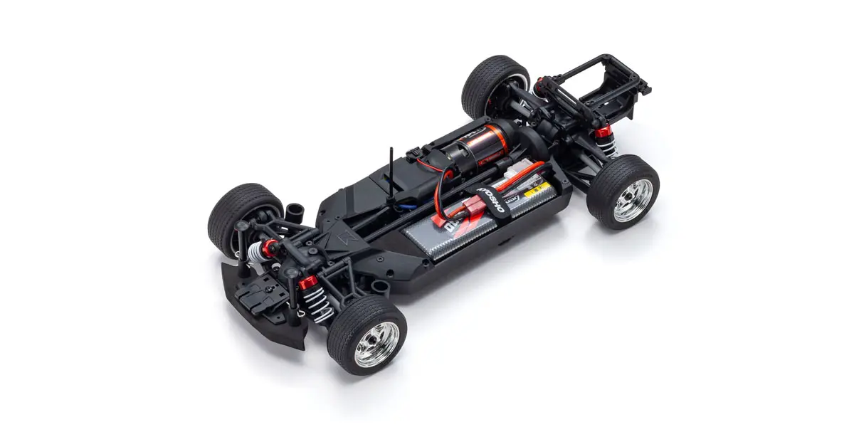 Kyosho Fazer Fz02 (L) Ford Mustang Boss 429 Black 1969 1:10 Full Set — view 5