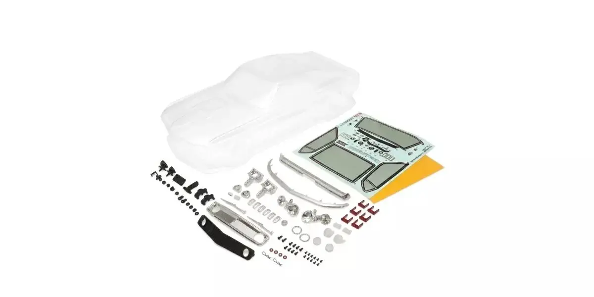 Kyosho Fazer Fz02 1:10 Ford Mustang Boss 429 1969 (L) Clear Body Set — view 1