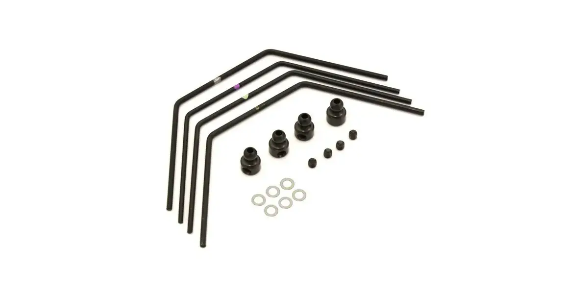 Kyosho Lazer zx7.5 Rear Anti-Roll Bar Set (1.7-2.0) — view 1