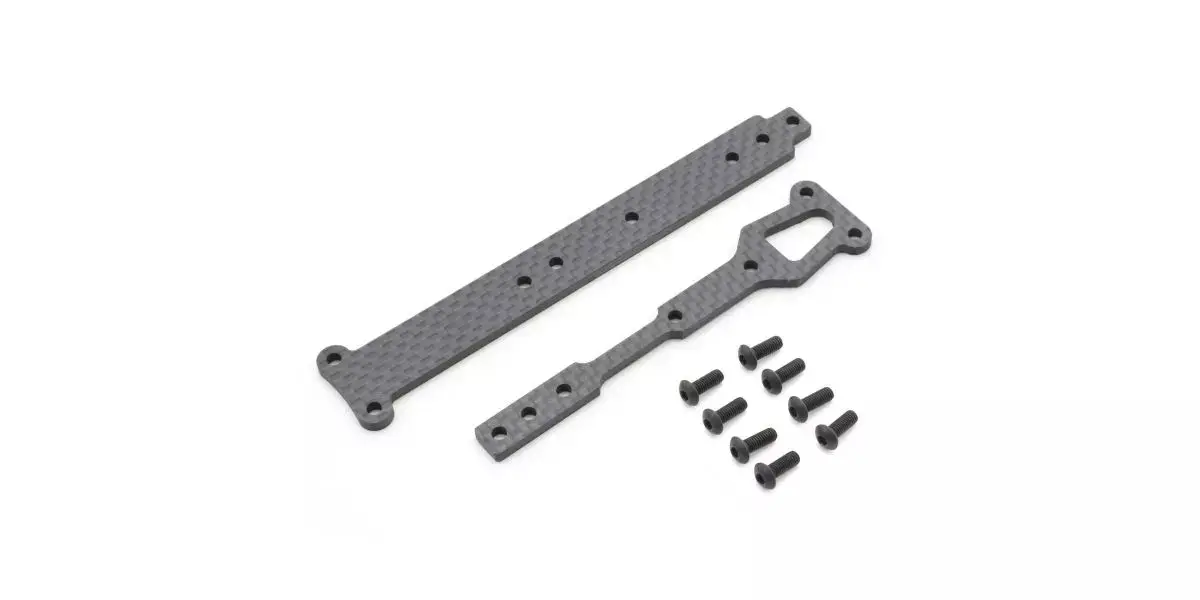 Kyosho Lazer zx7.5 Carbon Lower Brace Set — view 1