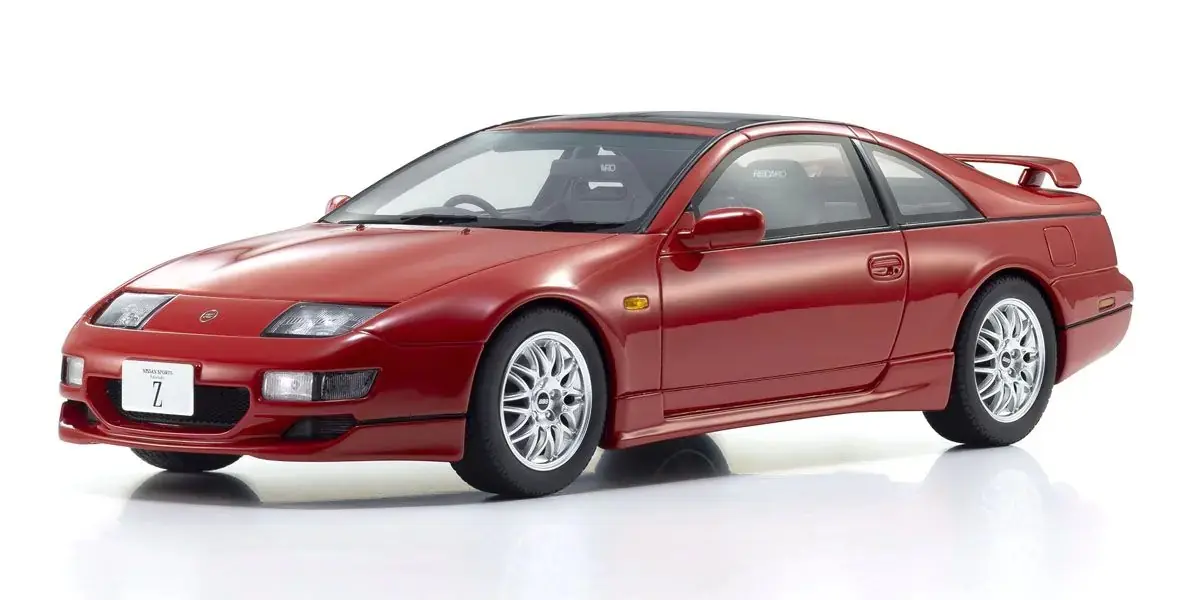 Kyosho 1:18 Resin Samurai Collection Nissan Fairlady Z Z32 1989 Red — view 1