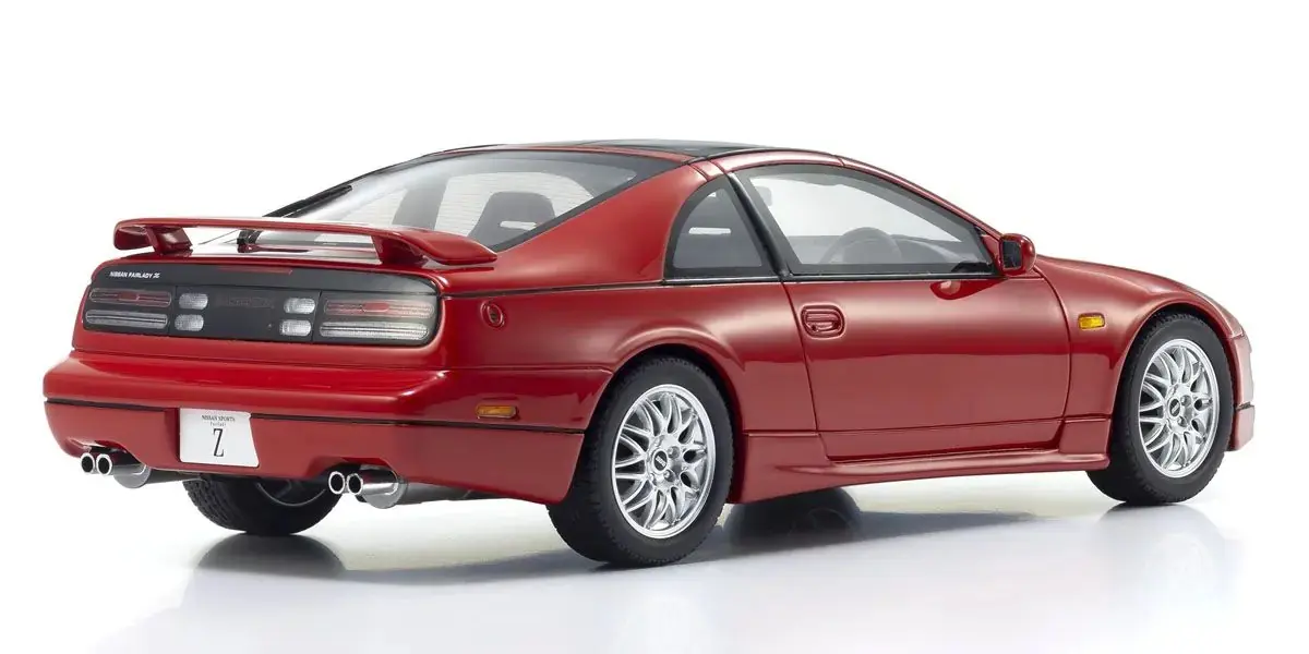 Kyosho 1:18 Resin Samurai Collection Nissan Fairlady Z Z32 1989 Red — view 2