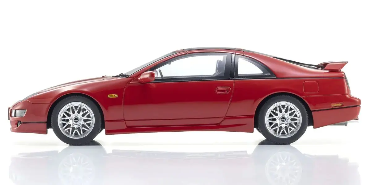 Kyosho 1:18 Resin Samurai Collection Nissan Fairlady Z Z32 1989 Red — view 3