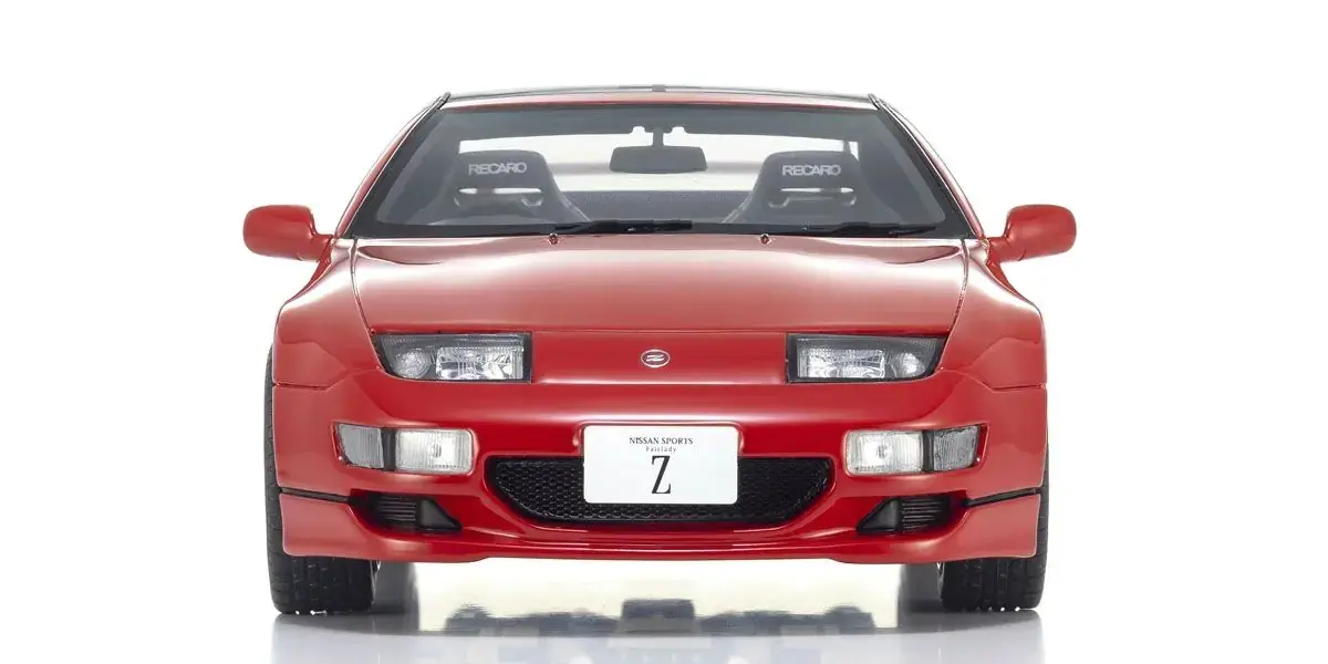 Kyosho 1:18 Resin Samurai Collection Nissan Fairlady Z Z32 1989 Red — view 4