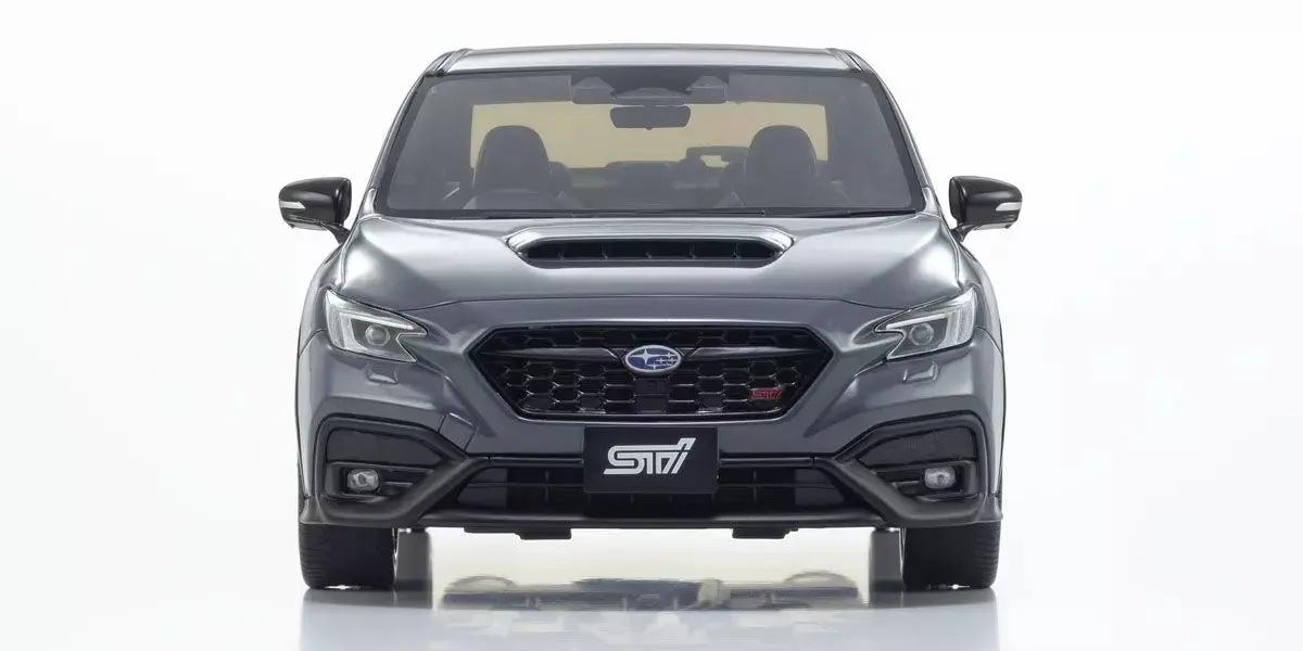 Kyosho 1:18 Resin Samurai Collection Subaru WRX S4 Sti Sport Gray — view 7