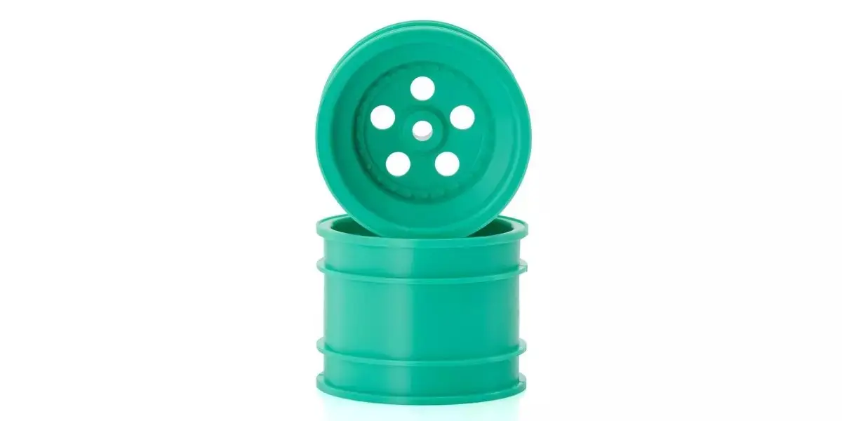 Kyosho Tomahawk 85 WC Peppermint Green Rear Wheel 1.7 inches (2) — view 1