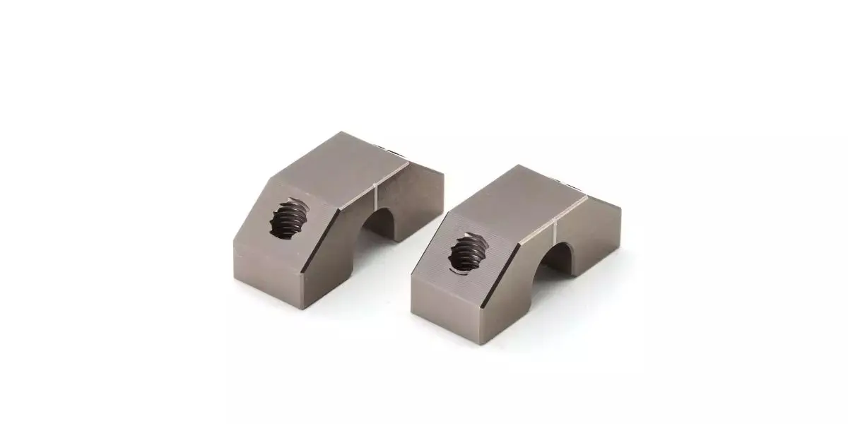 Kyosho Tomahawk 85WC CNC Arm Shaft Block (2) Option Scorpion Series — view 1