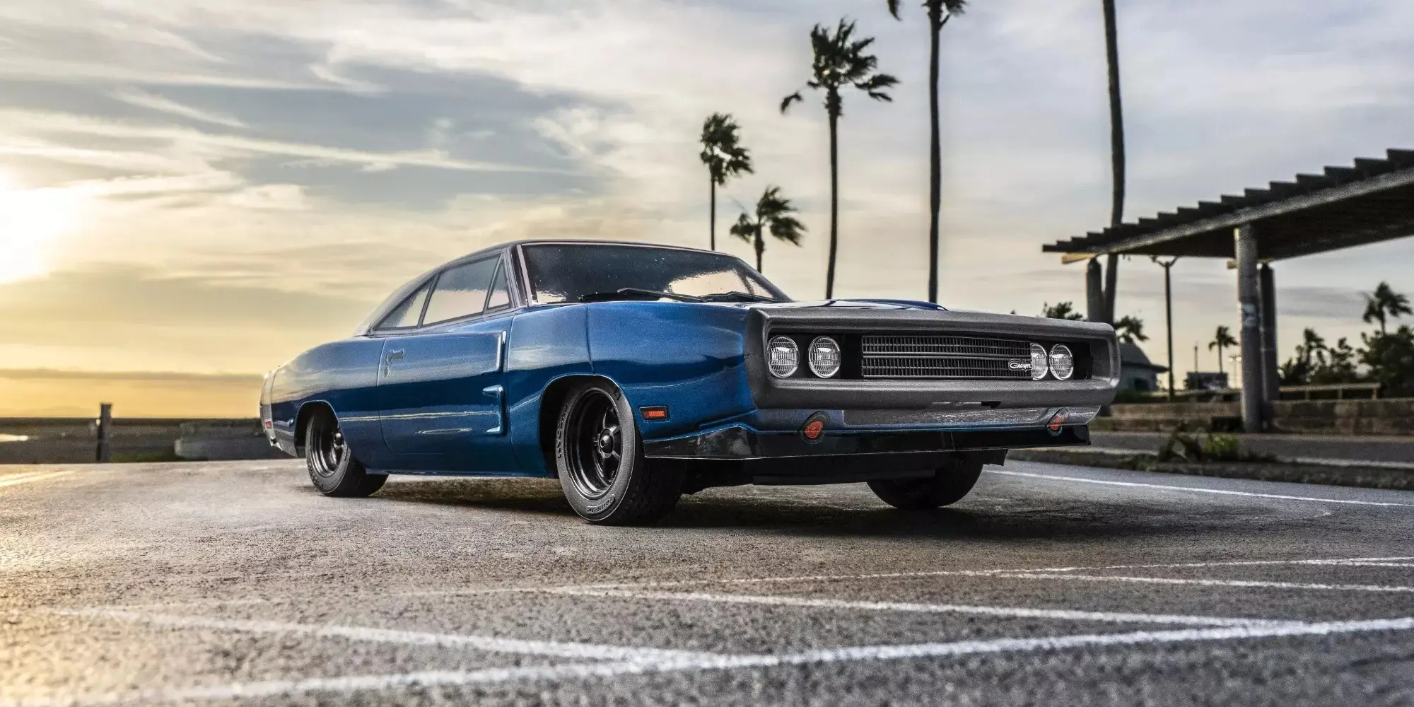 Kyosho Fazer FZ02 (L) Dodge Charger 1970 Tuned Ver Blue 1:10 Readyset — view 1