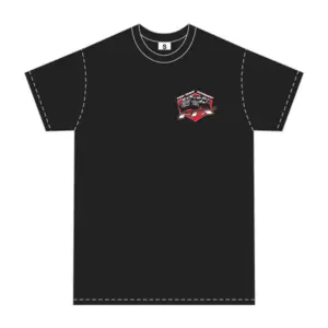 FTX Badge Logo Brand T-Shirt Black – x Large