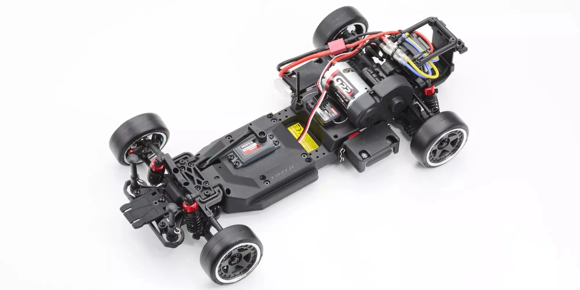 Kyosho Fazer D2 RWD drift chassis with factory-fitted electronics