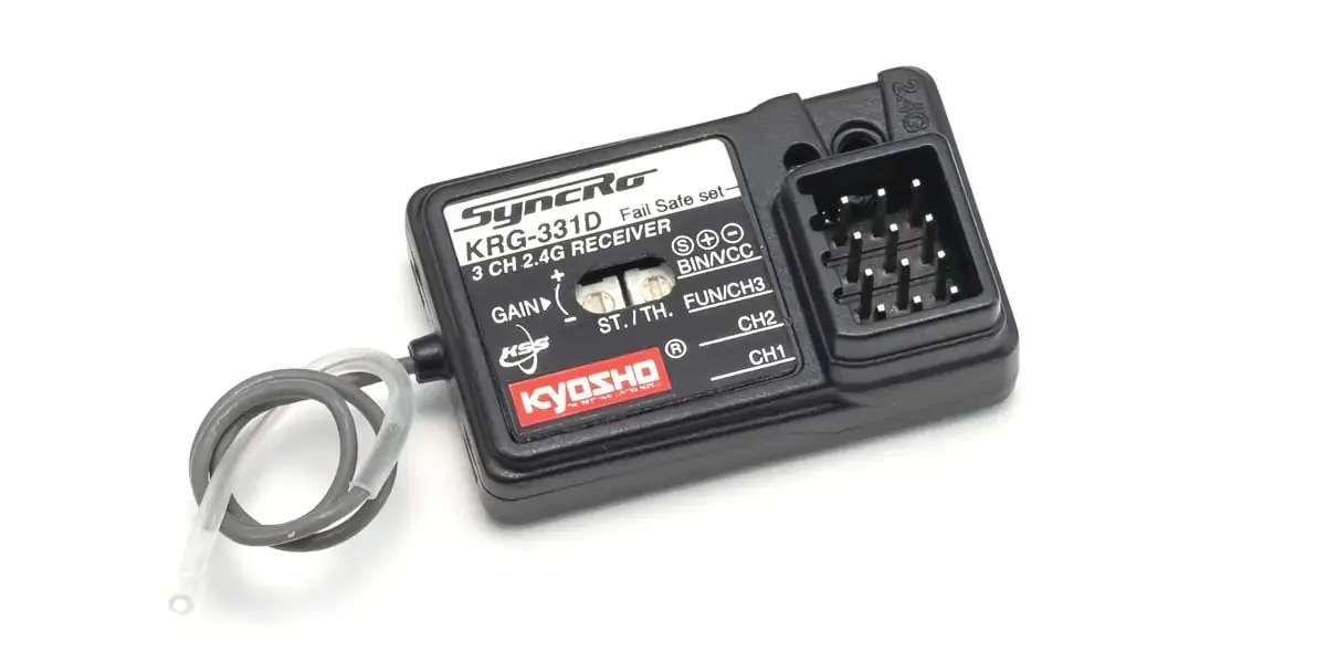 Kyosho Syncro KRG-331D receiver with built-in drift gyro