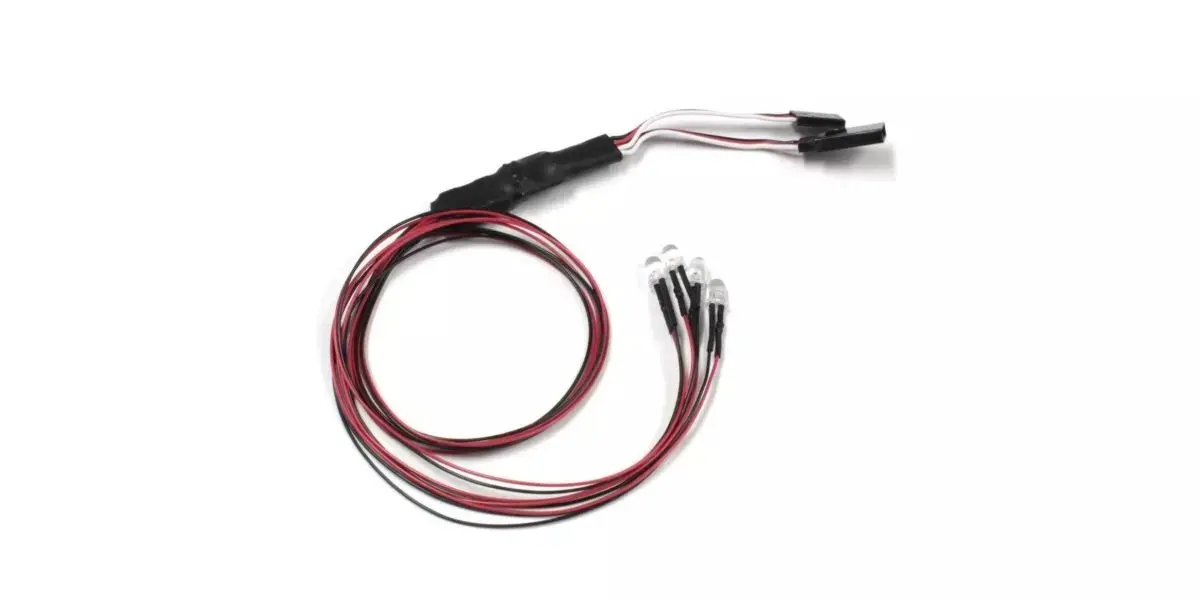 Kyosho LED Light Unit (Diam=5/L=400/Blue/4 Bulbs) — view 1