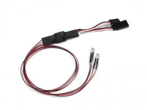 Kyosho LED Light Unit (Diam=5/L=400/Red/2 Bulbs) — view 1