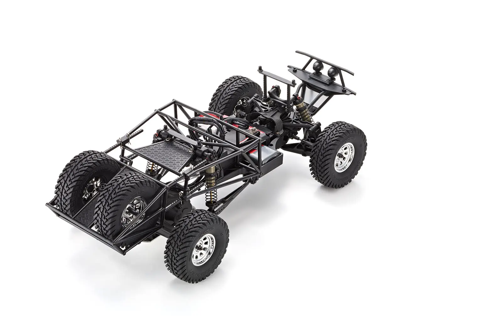 Kyosho Outlaw Renegade Pro Kit 1:10 2WD electric pickup truck, chassis without body from above