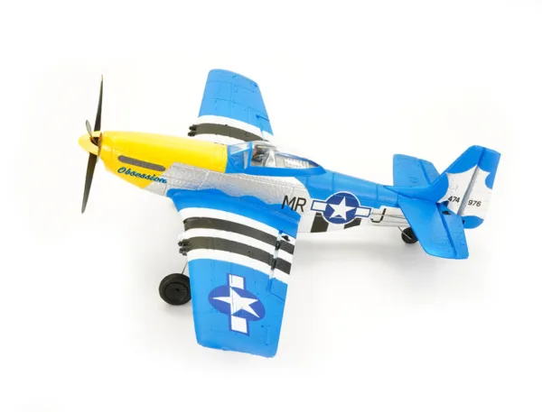 VOLANTEX P-51D MUSTANG V2 BLUE RC Plane