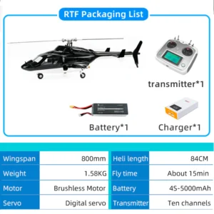 Flywing Airwolf RC helicopter