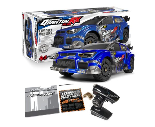 Maverick quantumrx rc rally car