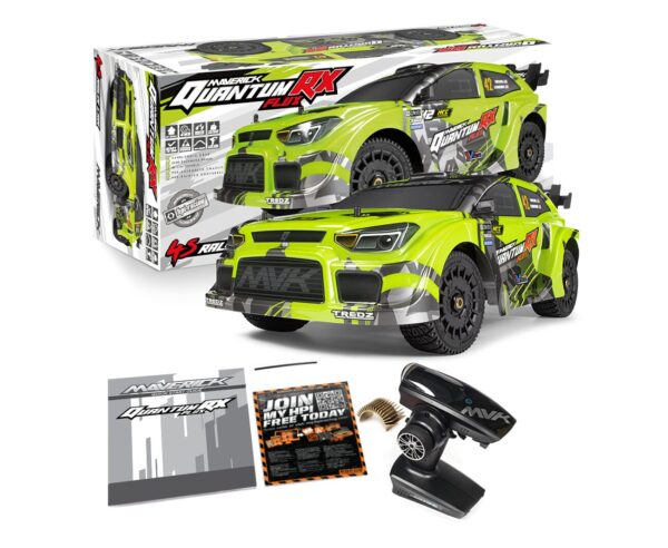 Maverick quantumrx rc rally car