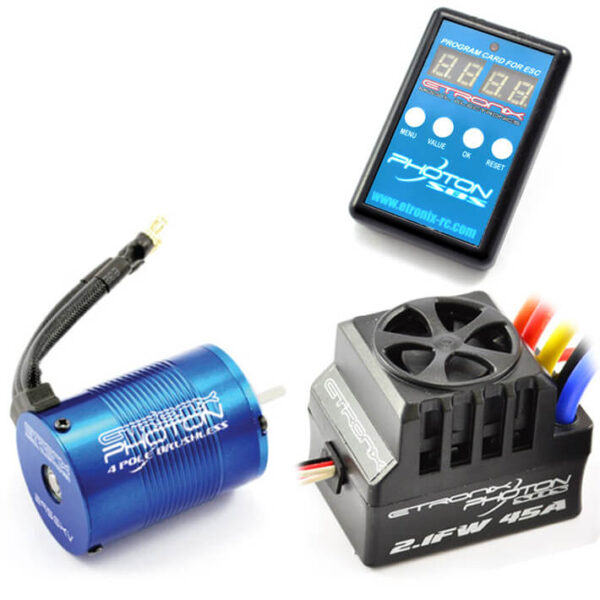 Etronix Photon 2.1Fw Combo W/13.0R 2950Kv Motor/45A Esc