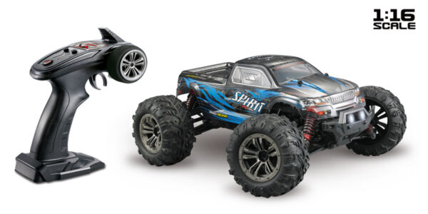 1:16 4WD High Speed Monster Truck SPIRIT 2,4GHz Black/Blue
