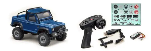 1:24 Micro Crawler "Defender" blue RTR – RC Crawlers