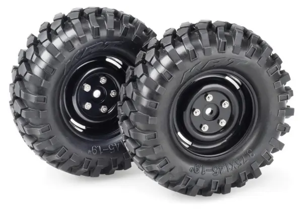 RC Crawler wheels 1.9" Crawler Wheel Set "Steelhammer" 96mm (2) – RC Wheels & Tyres