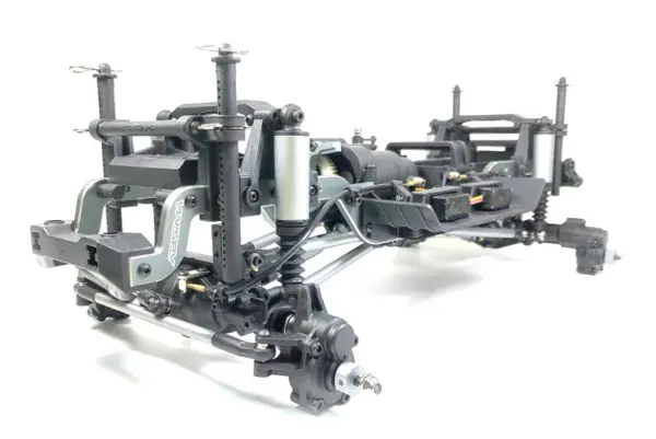 1:10 EP Crawler CR3.4 Pre-assembled Chassis incl. Body "Bronco Style" Blue – RC Crawlers