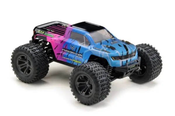 1:16 Monster Truck MINI AMT pink/blue 4WD RTR – RC Monster Trucks