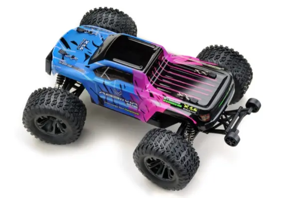 1:16 Monster Truck MINI AMT pink/blue 4WD RTR – RC Monster Trucks