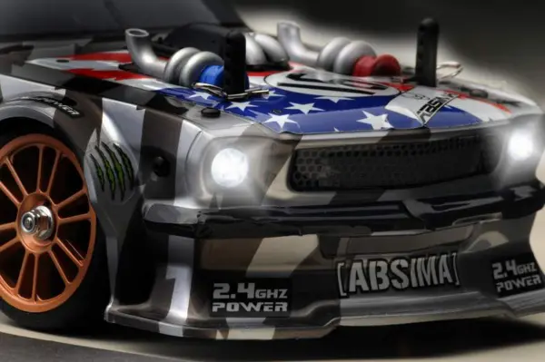 1:16 4WD BL Touring Car "FUN MAKER" stars'n grey RTR – 150-200