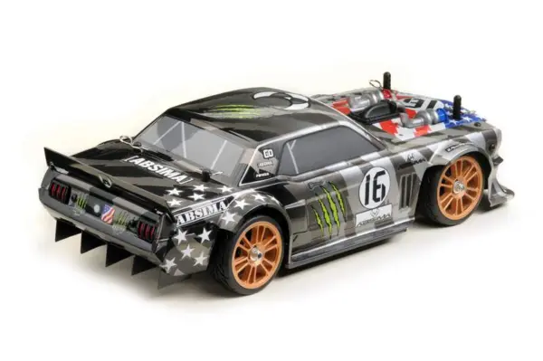 1:16 4WD BL Touring Car "FUN MAKER" stars'n grey RTR – 150-200