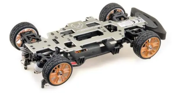 1:16 4WD BL Touring Car "FUN MAKER" stars'n grey RTR – 150-200