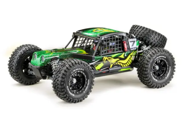 1:7 Rock Racer "MAMBA 7" GREEN-VERSION 6S BL RTR – RC Buggies