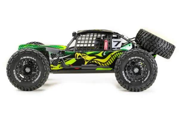 1:7 Rock Racer "MAMBA 7" GREEN-VERSION 6S BL RTR – RC Buggies