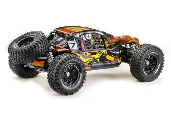 1:7 Rock Racer "MAMBA 7" ORANGE-VERSION 6S BL RTR – RC Buggies