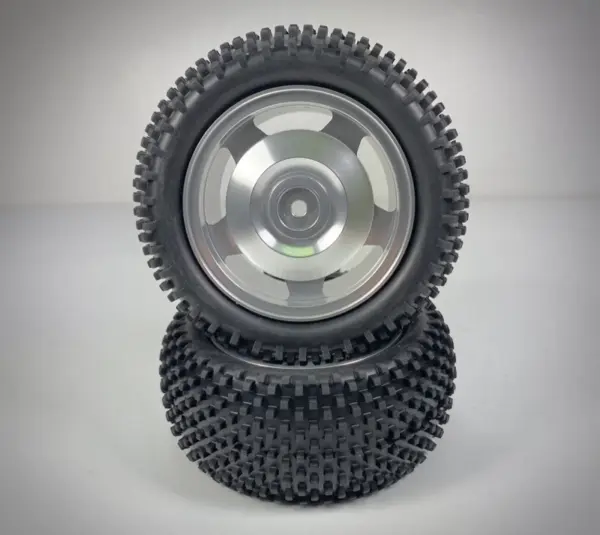 1:10 Alu. Buggy Wheel Set 2WD/4WD BLOCK rear 12mm Hex (2) – RC Wheels & Tyres
