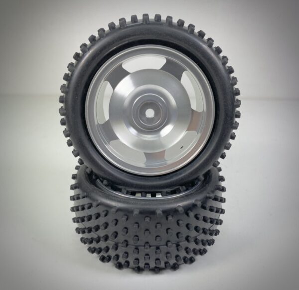 1:10 Alu. Buggy Wheel Set 2WD/4WD PIN rear 12mm Hex (2)