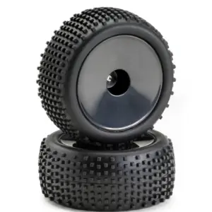 1:10 Buggy Wheel Set "Disc/Offroad" rear black (2)