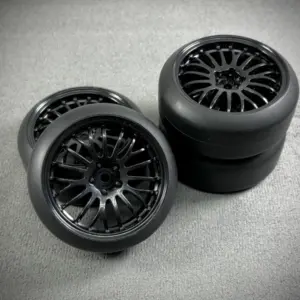 1:10 Drift Wheel Set ""The Pimp"" black (4)