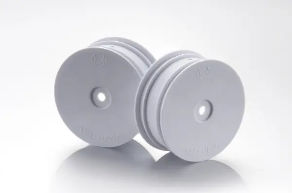 1:10 Off-Road 4WD racing front rims 14mm white (2) – RC Wheels & Tyres