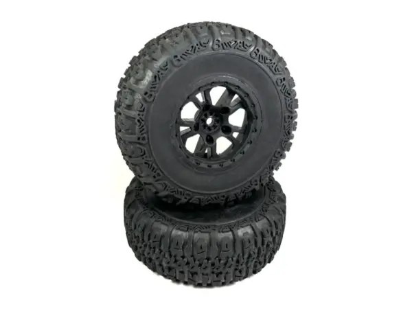 1:10 Universal Offroad Wheel Set black (2) – RC Wheels & Tyres