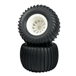 1:10 Wheel Set "Monster Sand Wheels" white (2)