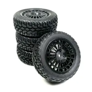 1:10 Wheel Set ""Rallye Street Design"" black (4)