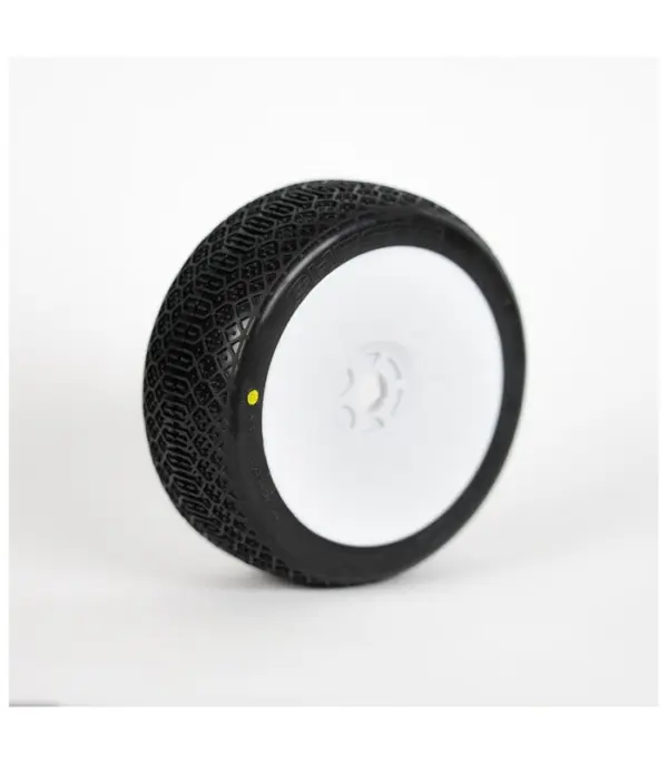 1:8 Buggy CHESTE MEDIUM "V2" pre-mounted white (2) – RC Wheels & Tyres