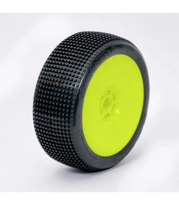 1:8 Buggy STORM HARD "V2" pre-mounted yellow (2) – RC Wheels & Tyres