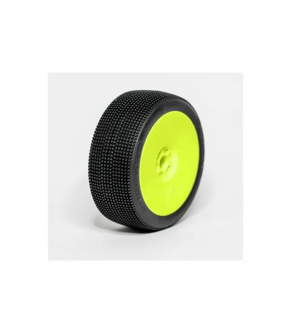1:8 Buggy VULCANO HARD "V2" pre-mounted yellow (2) – RC Wheels & Tyres